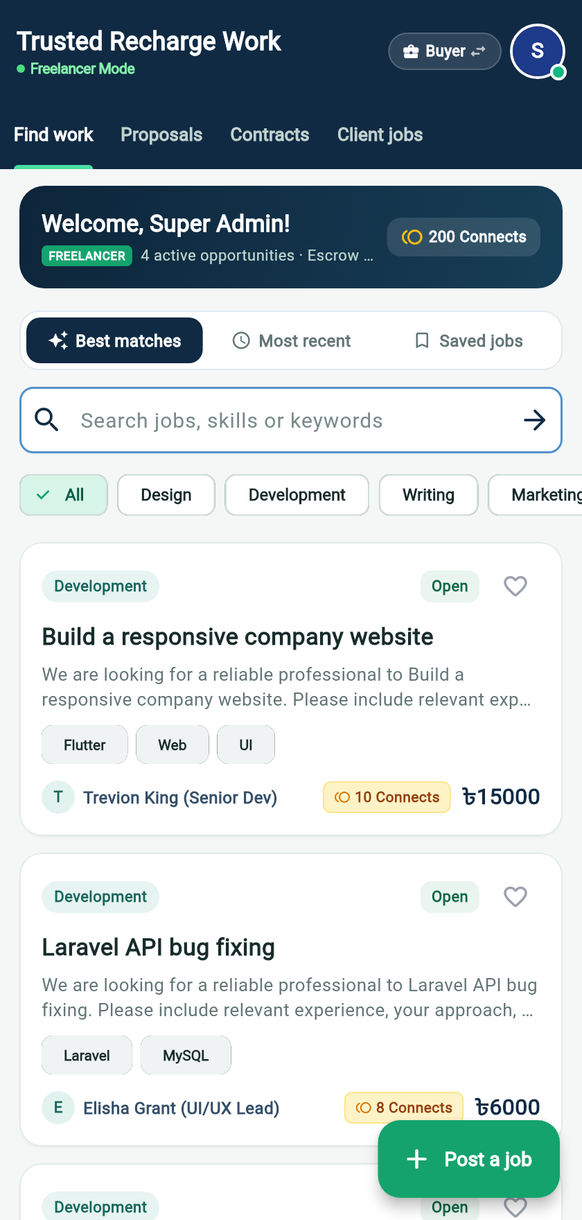 RJ Enterprise Work ফ্রিল্যান্স মার্কেটপ্লেস